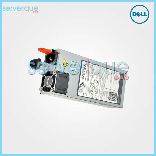 Alt view image 12 of 13 - DELL D750E-S1  750 Watt Redundant Power Supply For Poweredge R820 R720 R720 Xd