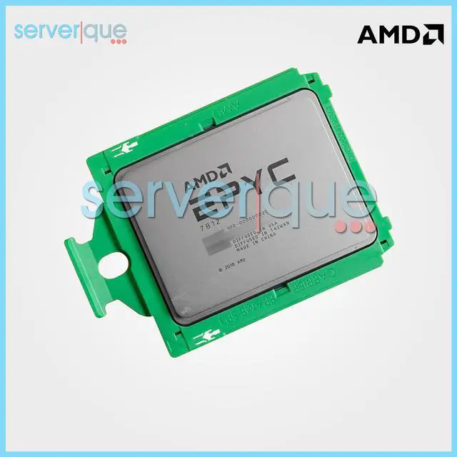 Alt view image 2 of 3 - 100-000000020 AMD ROME EPYC 7B12 64-Core 2.25GHz 256MB "UNLOCKED" Processor
