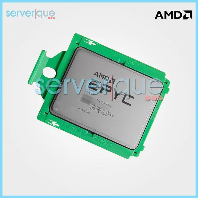 Alt view image 3 of 3 - 100-000000020 AMD ROME EPYC 7B12 64-Core 2.25GHz 256MB "UNLOCKED" Processor