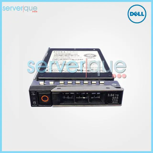 Alt view image 3 of 5 - DELL 3.84TB SAS SSD Read Intensive TLC 2.5in 12GB/s - CRNPH