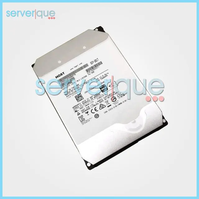 Alt view image 2 of 3 - HUH721212AL4200 HGST HC520 12TB 7.2K SAS 12Gbps 3.5" Internal Hard Drive