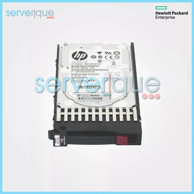 Alt view image 2 of 2 - C8S62A HP 1TB 2.5" 7.2K SAS 6G Dual Port MDL Hot Swap HDD 730706-001 605832-002