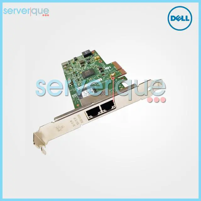 Alt view image 9 of 9 - DELL 7Mjh5 1Gbps Pcie 2 Port Nic
