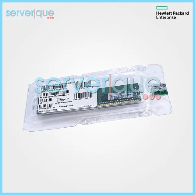 Alt view image 3 of 3 - HP 16GB DDR4-3200MHz PC4-25600 CL22 1R x4 Smart Memory "NEW SEALED"