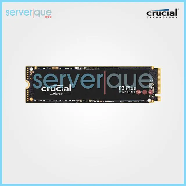 Main image of Crucial CT4000P3PSSD8 P3 Plus 4TB 3D NAND PCIe 4.0 x4 NVMe M.2 2280 Internal SSD