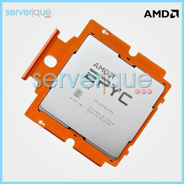 Alt view image 2 of 6 - AMD 100-000000790 EPYC 9554 64-Core 3.10GHz 256MB "UNLOCKED" 360W SP5 Processor