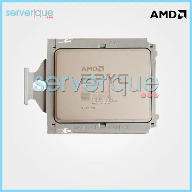 Main image of AMD 100-000000335 EPYC 7B13 64-Core 2.2GHz 256MB "NO VENDOR LOCK" Processor