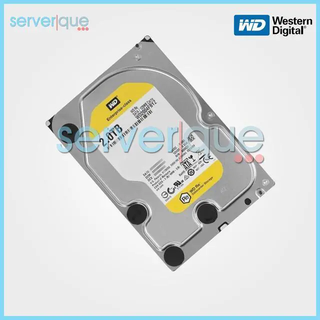 Alt view image 3 of 4 - Western WD2005FBYZ Digital Gold WD2005FBYZ 2 TB Hard Drive - 3.5" Internal - SATA (SATA/600)