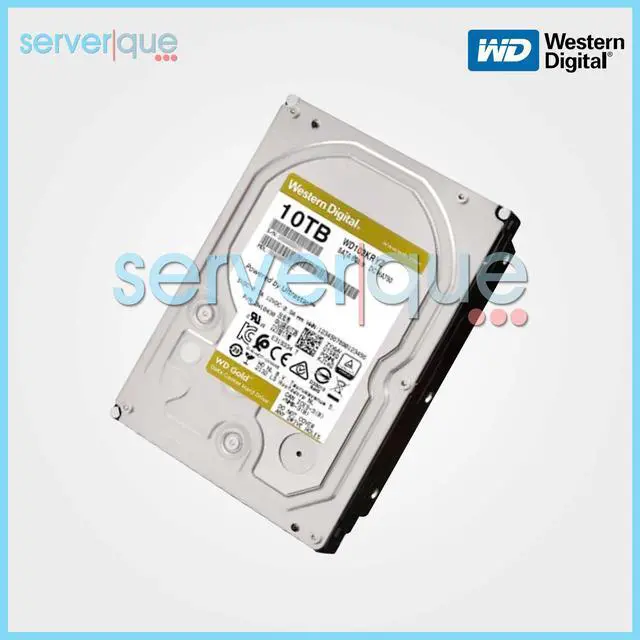 Alt view image 5 of 6 - Western WD102KRYZ Digital Gold WD102KRYZ 10 TB Hard Drive - 3.5" Internal - SATA (SATA/600)