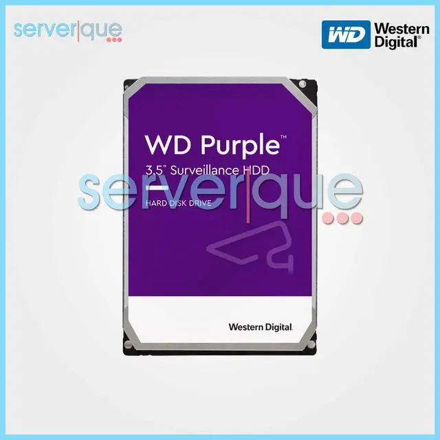 Main image of WD85PURZ Western Digital Purple 8TB 7.2K SATA 6G 256MB 3.5" Surveillance HDD
