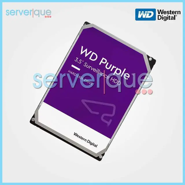 Alt view image 3 of 3 - WD85PURZ Western Digital Purple 8TB 7.2K SATA 6G 256MB 3.5" Surveillance HDD