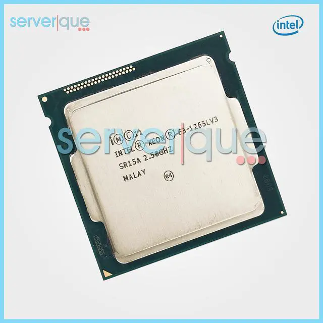 Alt view image 3 of 3 - SR15A Intel Xeon E3-1265L v3 Quad Core 2.50GHz 8MB 5.0GT/s FCLGA1150 Processor