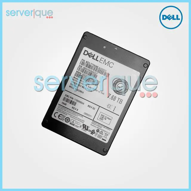 Alt view image 3 of 3 - MZ-ILT7T6A Samsung EMC PM4163 7.68TB TLC SATA 6G 2.5" Internal SSD MZILT7T6HMLA