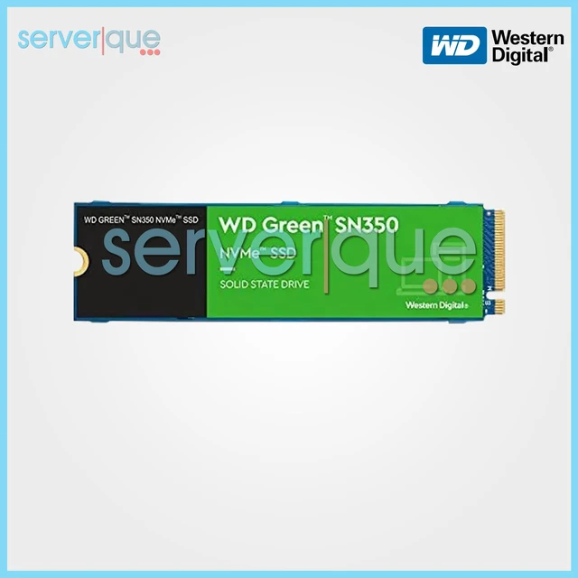 Main image of WDS100T3G0C Western Digital Green SN350 Series 1TB QLC PCI-E NVMe M.2 2280 SSD