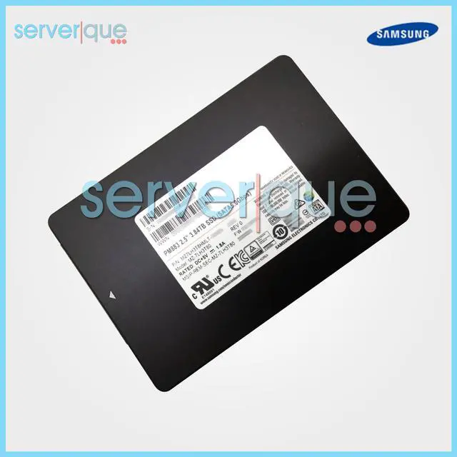 Alt view image 2 of 2 - Samsung MZ-7LH3T80 PM883 3.84TB SATA 6Gbps 2.5" Internal SSD MZ7LH3T8HMLT