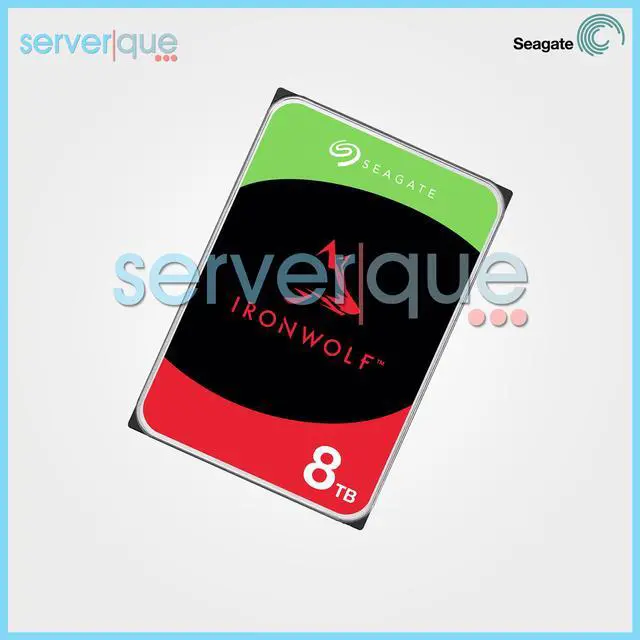 Alt view image 7 of 8 - Seagate ST8000VN004 IronWolf ST8000VN004 8 TB Hard Drive - 3.5" Internal - SATA (SATA/600) - Conventional Magnetic Recording (CMR) Method