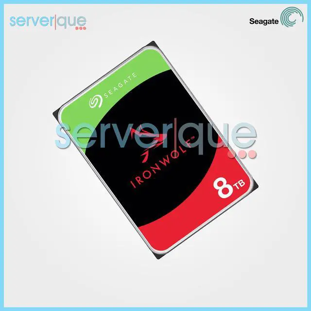 Alt view image 6 of 8 - Seagate ST8000VN004 IronWolf ST8000VN004 8 TB Hard Drive - 3.5" Internal - SATA (SATA/600) - Conventional Magnetic Recording (CMR) Method