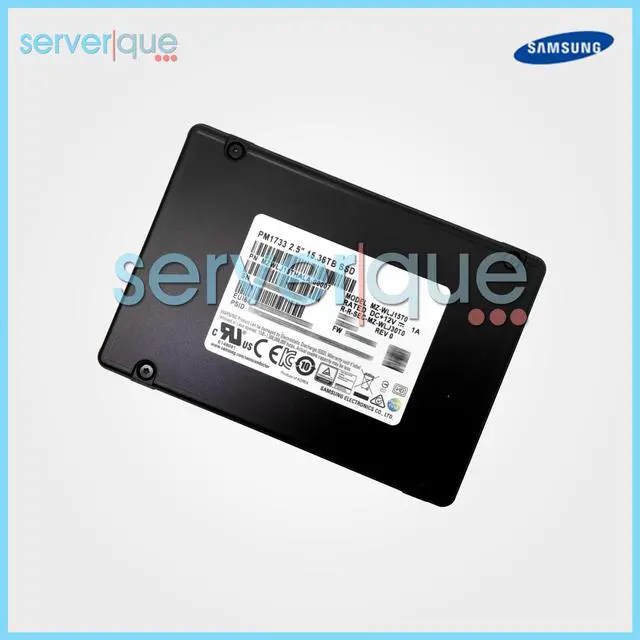 Alt view image 2 of 3 - Samsung PM1733 15.36TB PCI-E 4.0 x4 NVMe U.2 2.5" MZ-WLJ15T0 Internal SSD