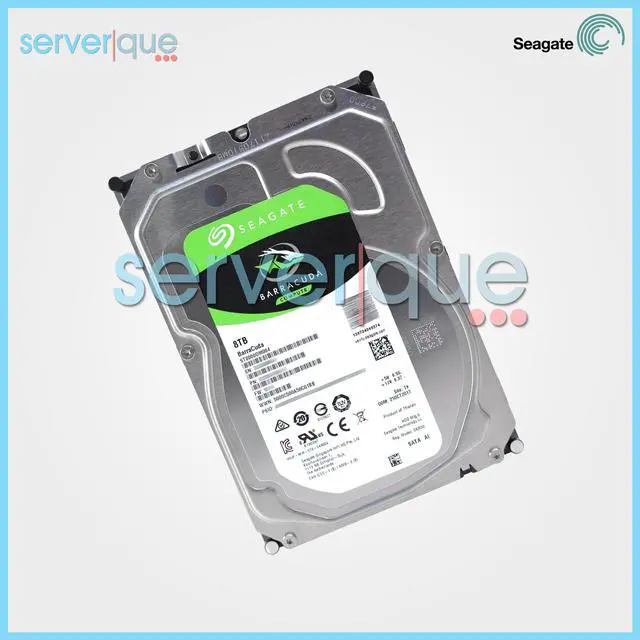 Alt view image 3 of 3 - Seagate BarraCuda ST8000DM004 8TB 5.4K SATA 6Gbps 256MB 3.5 Internal Hard Drive
