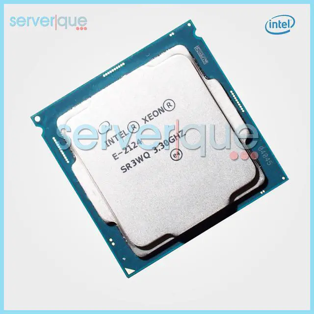 Alt view image 4 of 4 - SR3WQ Intel Xeon 4-Core E-2124 3.30GHZ 8MB 8GT/S DMI3 71W FCLGA1151 Processor