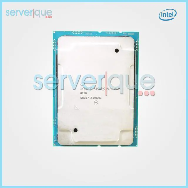 Alt view image 2 of 4 - SR3B7 Intel Xeon Platinum 8158 12core Processor (24.75M Cache, 3.00 GHz) CPU