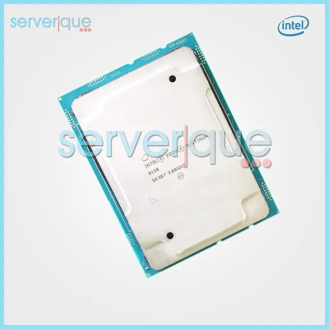 Alt view image 4 of 4 - SR3B7 Intel Xeon Platinum 8158 12core Processor (24.75M Cache, 3.00 GHz) CPU