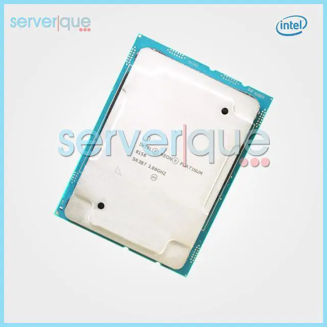Alt view image 3 of 4 - SR3B7 Intel Xeon Platinum 8158 12core Processor (24.75M Cache, 3.00 GHz) CPU