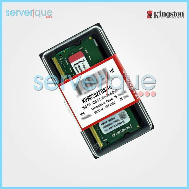 Alt view image 2 of 8 - Kingston KVR32S22D8/16 16GB PC4-25600 DDR4-3200MHz NON-ECC CL22 Memory NEW