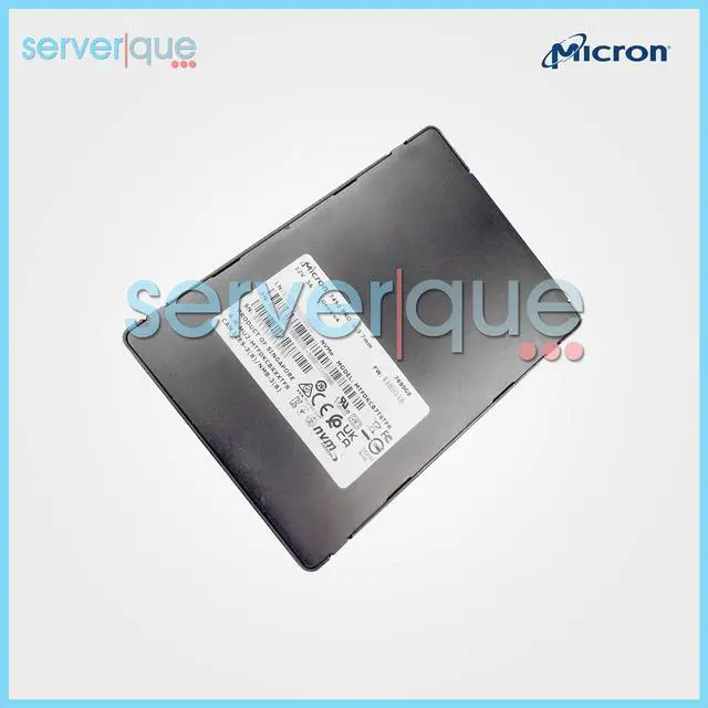 Alt view image 2 of 3 - Micron 7450 PRO MTFDKCB7T6TFR 7.68TB U.3 7mm PCIe 4.0 NVMe 2.5" Internal SSD