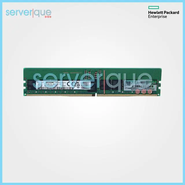 Alt view image 2 of 3 - P43328-B21 HP 32GB PC5-38400 DDR5-4800MHz 2RX4 RDIMM CL40 ECC Reg Memory Module