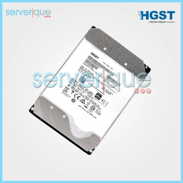 Alt view image 2 of 3 - HGST HUH721010AL4200 Ultrastar 10TB 7.2K 6Gbps 4Kn 3.5" SAS Internal Hard Drive