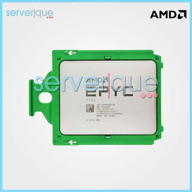 Alt view image 2 of 4 - AMD 100-000000136 Epyc 7532 2.4GHz 32-Core Processor Ref