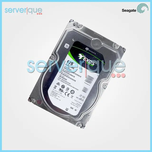 Alt view image 2 of 3 - ST6000NM0095 Seagate 6TB 7.2K RPM SAS 12Gbps 3.5" 256MB Internal Hard Drive