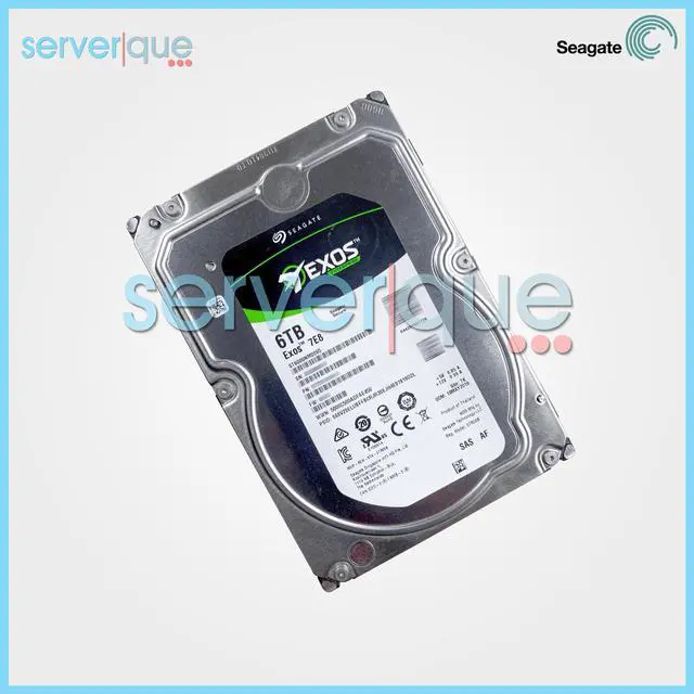 Alt view image 3 of 3 - ST6000NM0095 Seagate 6TB 7.2K RPM SAS 12Gbps 3.5" 256MB Internal Hard Drive