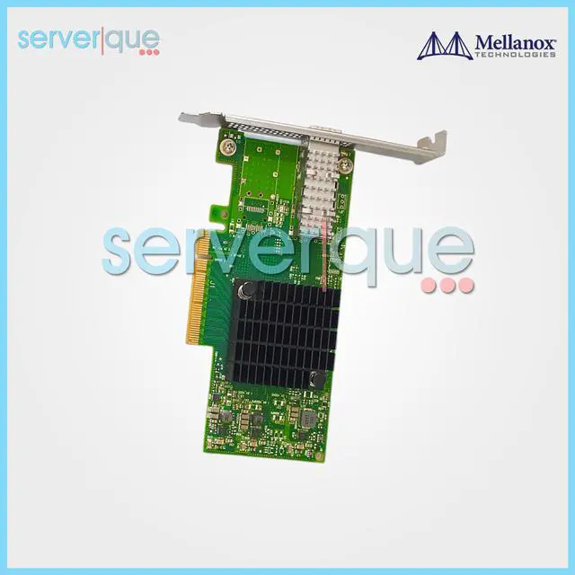 Alt view image 3 of 3 - Mellanox MCX4111A-ACAT ConnectX-4 EN 25Gbe PCIe 3.0 1-Port SFP28 Adapter Card