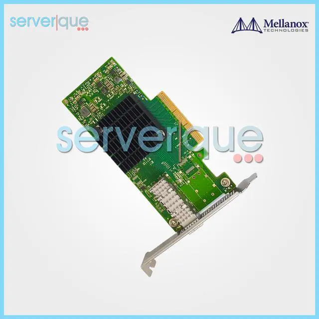 Alt view image 2 of 3 - Mellanox MCX4111A-ACAT ConnectX-4 EN 25Gbe PCIe 3.0 1-Port SFP28 Adapter Card
