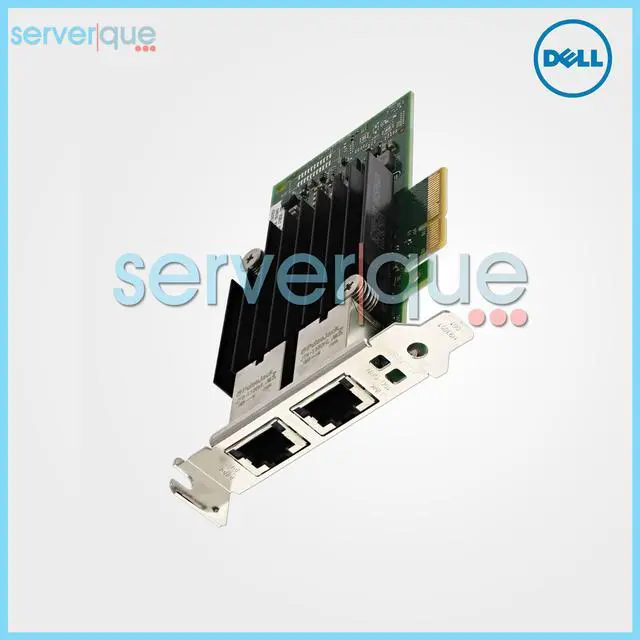Alt view image 2 of 4 - Dell C4D5P Intel X550-T2 CNA 10GbE Dual Port Converged Network Adapter Ref