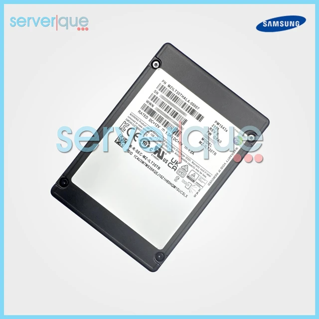 Alt view image 2 of 3 - Samsung MZ-ILT30TB PM1643a 30.72TB TLC SAS 12Gbps 2.5" Internal SSD