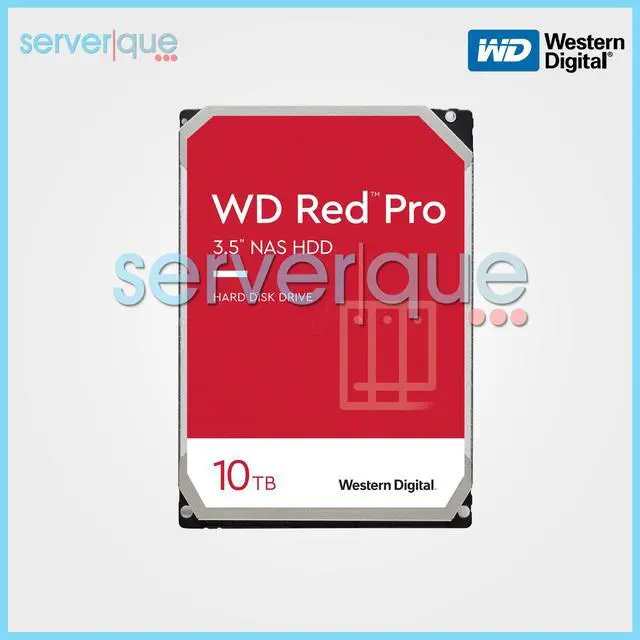 Alt view image 4 of 6 - Western WD102KFBX Digital Red Pro WD102KFBX 10 TB Hard Drive - 3.5" Internal - SATA (SATA/600) - Conventional Magnetic Recording (CMR) Method