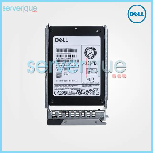 Alt view image 4 of 6 - X8F87 DELL EMC 3.84TB 12Gbps SAS 2.5IN HOT-PLUG SSD 0X8F87 MZ-ILT3T8A