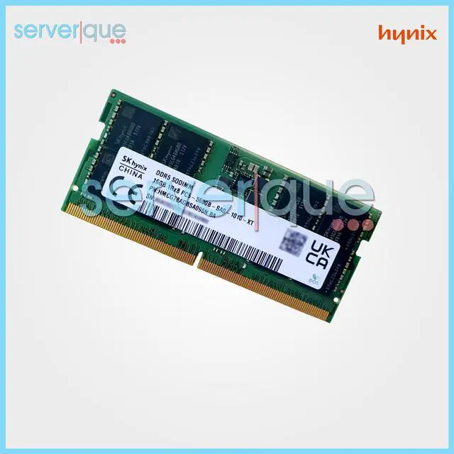 Main image of HMCG78AGBSA095N Hynix 16GB PC5-44800 DDR5-5600MHz NON-ECC Single Rank Memory