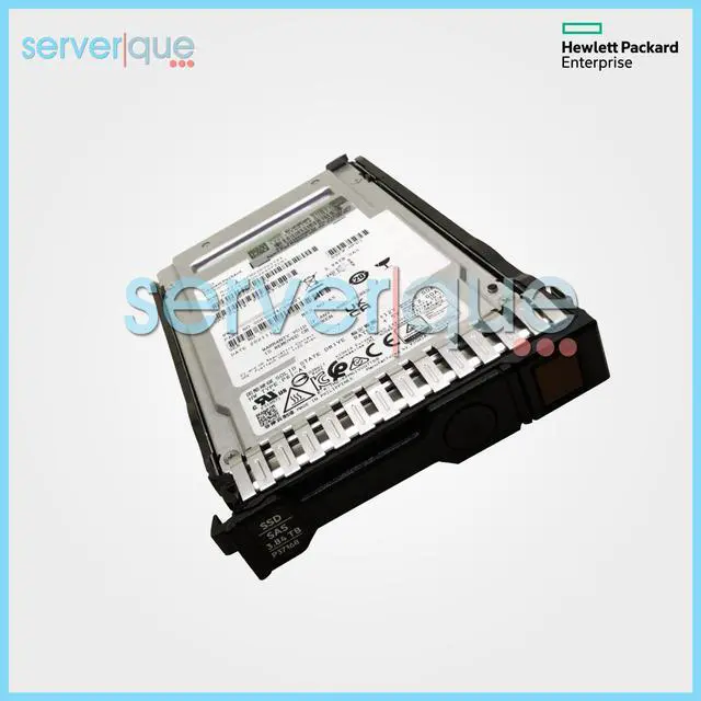 Alt view image 4 of 4 - HPE P26306-B21 PM6 3.84 TB Solid State Drive - 2.5" Internal - SAS (24Gb/s SAS) - Read Intensive