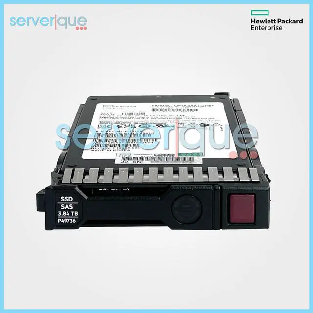 Main image of HPE P49034-B21 3.84TB 12Gbps 2.5" SAS SC Read Intensive Internal P49736-001 SSD