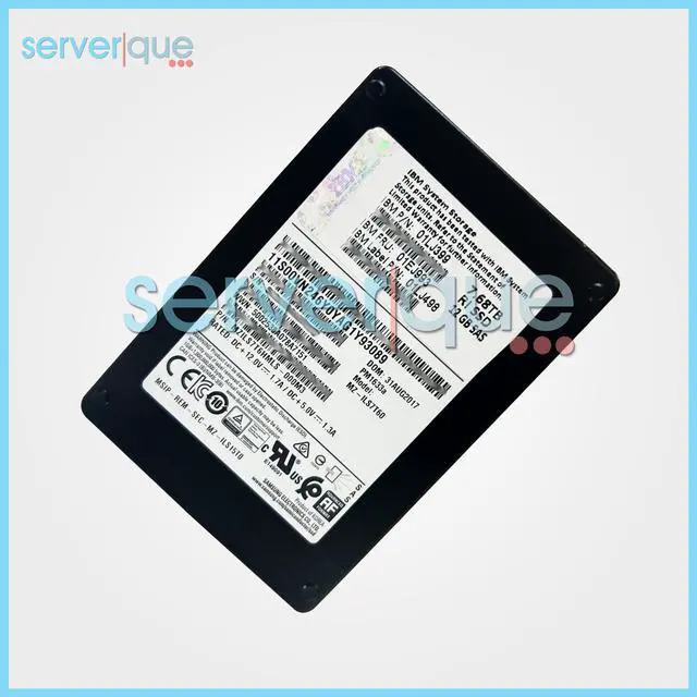 Alt view image 2 of 3 - IBM MZ-ILS7T60 PM1633a 7.68TB TLC SAS 12Gb/s 2.5" MZILS7T6HMLS Solid State Drive