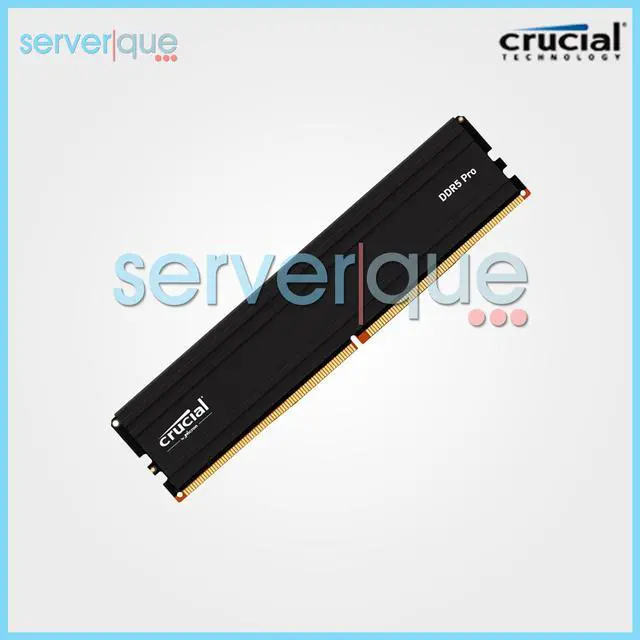 Alt view image 3 of 3 - Crucial CP48G56C46U5 48GB PC5-44800 DDR5-5600MHz Unbuffered 288-Pin UDIMM Memory