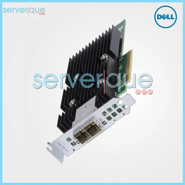 Alt view image 4 of 6 - DELL T93Gd  12Gb Ext Dual Port Pcie X8 Sas Low Profile Host Bus Adapter