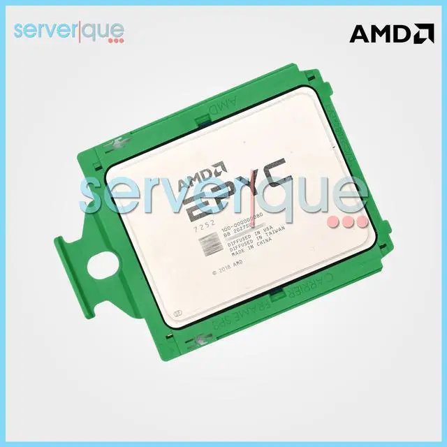 Alt view image 4 of 4 - AMD 100-000000080 EPYC 7252 3.1GHz 8-Core Processor