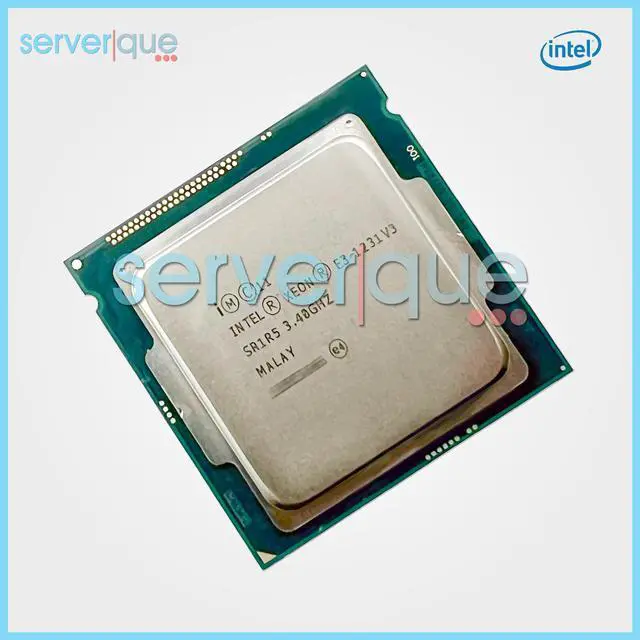 Alt view image 9 of 9 - INTEL Sr1R5  Xeon Quadcore E31231V3 3.4Ghz 8Mb L3 Cache 5Gt S Dmi2 Speed Socket Fclga1150 22Nm 80W Processor Only