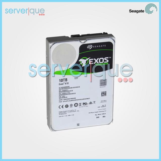 Alt view image 4 of 6 - Seagate ST10000NM0206 ST10000NM0206 10 TB Hard Drive - 3.5" Internal - SAS (12Gb/s SAS)