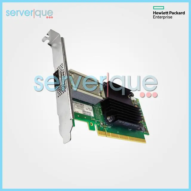 Alt view image 2 of 3 - 874253-B21 HPE Ethernet 100Gbps Single Port PCIe 3.0 842QSFP28 Adapter 877697-001